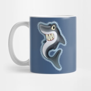 Cartoon Shark Mug